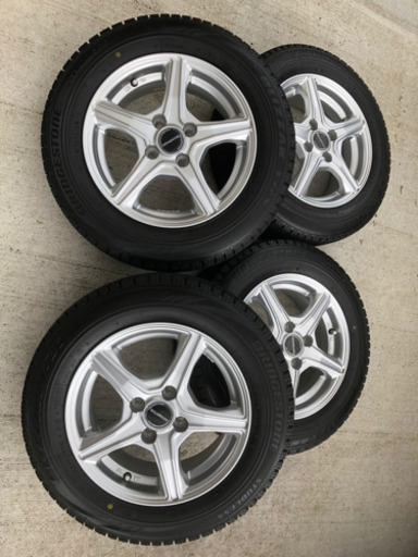 BLIZZAK 165/70 R14・アルミホイールSET 美品