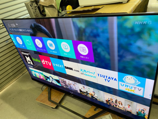 超お薦め品‼️最安値‼️新古品‼️ハイセンス65V4Kチューナー内蔵 液晶テレビ2020年