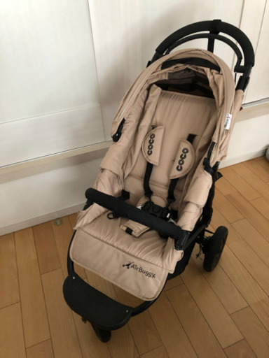 ベビーカー　エアバギー　ココブレーキ　キャメル