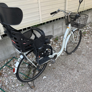 自転車　　子供乗せの画像