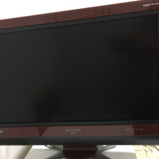 20インチ液晶テレビ＆DVD,VHS,HDDレコーダー