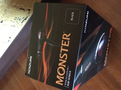 ヘアドライヤー  MONSTER 未使用
