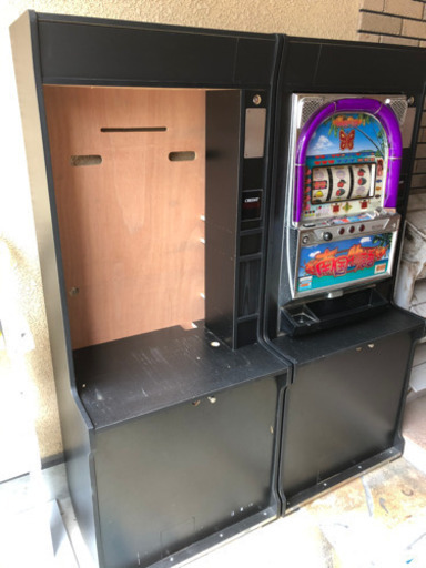 パチスロ 、パチンコ固定台2台+スロット台