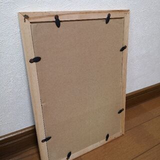 木製フォトフレーム2つセットの画像