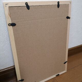 木製フォトフレーム2つセットの画像