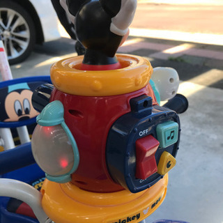 ミッキーマウス☆三輪車☆ポップンカーゴ☆アイデス☆アイベーシック☆の画像