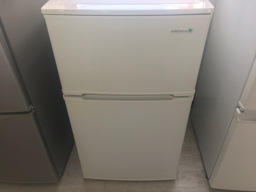 ハーブリラックス90L冷蔵庫　直冷式　2016年製分解クリーニング済み！