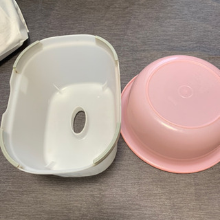百均  桶 椅子 風呂の画像