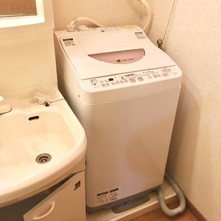 SHARP洗濯機6kg乾燥機付の画像