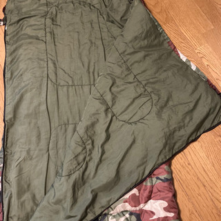 シェラフ　封筒型寝袋　中古の画像