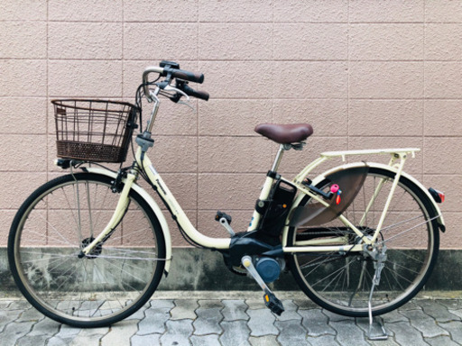 整備済新基準良品Panasonic ViVi styleDX バッテリー8ah長押す2点灯x2個 3段26インチ  充電器、鍵、LEDライト