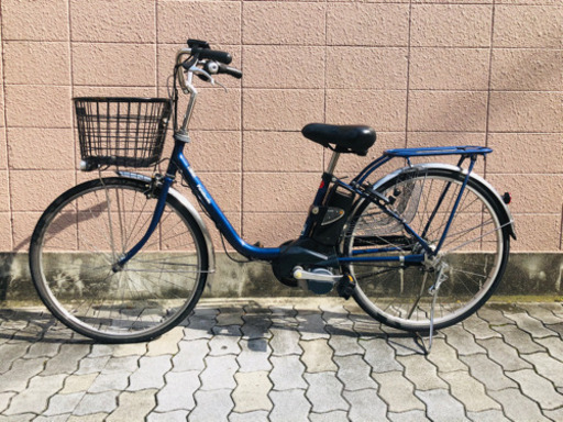 整備済新基準良品Panasonic ViVi  バッテリー8ah長押す2点灯x2個 3段26インチ  充電器、鍵、LEDライト