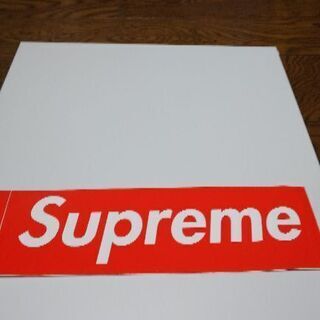 お引取で限定⚫️シュプリーム ステッカーの画像