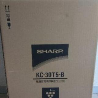 【売ります】加湿空気清浄機：SHARP KC-30T5-B プラ...