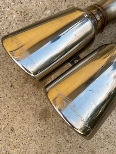 ライフJB5用　クイーンズ2本出しマフラー