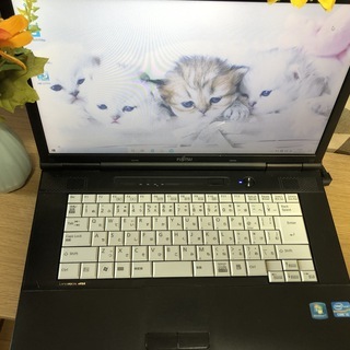 ☆彡激安(^▽^)/富士通リノベーションパソコン💗高速ｉ３第二世代/爆速ＳＳＤ２４０ＧＢ/人気のブラック☆美品/Ｗｉｎ１０/Office2019付/15.6ｲﾝﾁ/メモリ4GB/無線ＬＡＮ/ＤＶＤ・ＣＤ再生ソフト付　No.2008007の画像