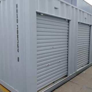 コンテナ倉庫で土地活用！余った土地を副収入に！　20FT シャッター③
