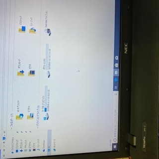 NEC ノートパソコン　PC-VK23EAZCC　稼働　ジャンク扱いの画像