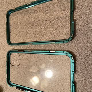 iPhone11用ガラスケースの画像
