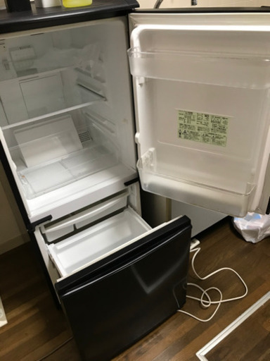 シャープ　2ドア　冷蔵庫