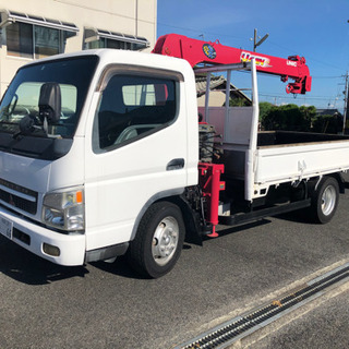 17年式　キャンター　ワイド　4段ブームの画像