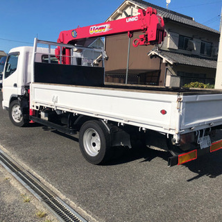 17年式　キャンター　ワイド　4段ブームの画像