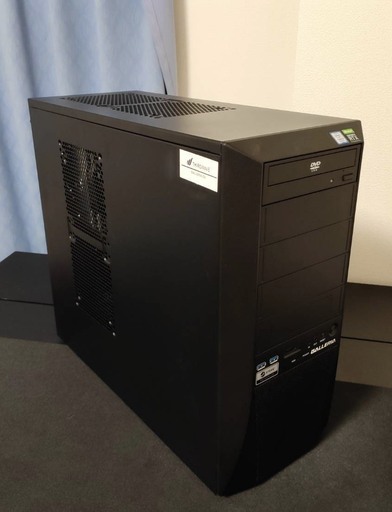 【 高グラフィックゲーム、動画編集にもってこい！ 】 2020年発売 ゲーミング パソコン GALLERIA ZG セット 中古