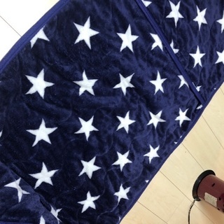 スター星柄敷きパッド★足入れ付き✨美品　70✖️120✖️40