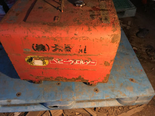2サイクルエンジン溶接機動作品