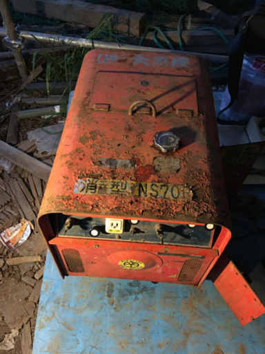 2サイクルエンジン溶接機動作品