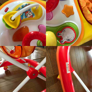 【美品】　アンパンマン　歩行器　おしゃべりウォーカー　箱　説明書　付の画像