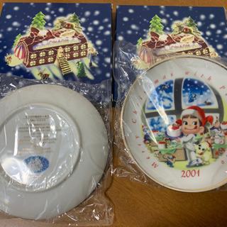 不二家　ペコちゃん　お皿　２枚