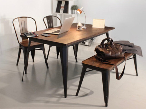 【問い合わせ多数】【ほぼ未使用】木製ダイニングテーブルセット 4人掛け