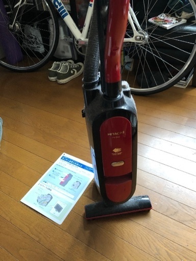 HITACHI 掃除機　説明書付き