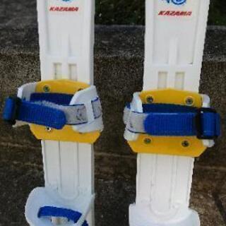 差し上げます！幼児用カザマ製スキーセットの画像