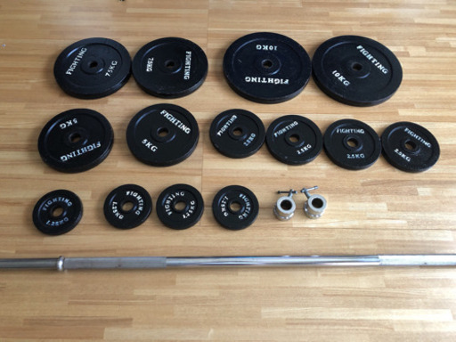 美品　バーベル　70Kg セット