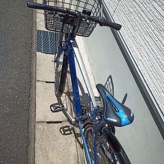 シティサイクル　イオンバイク　青　ALLEGRESSE