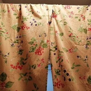 間仕切り　カーテン　コットンクロス
