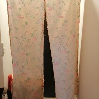 間仕切り　カーテン　コットンクロスの画像