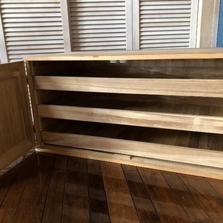 桐の着物上置きタンス　三段　中古　差し上げますの画像