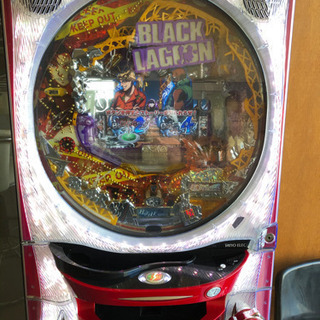 値下げ　パチスロ 実機ブラックラグーンblack lagoon循環済