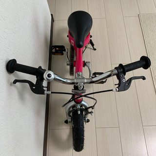 美品！　へんしんバイク　ピンク　12インチの画像