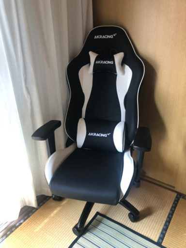 AKRacing ゲーミングチェア Nitro V2 WHITE ほぼ新品
