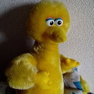 セサミストリート　ビッグバードのぬいぐるみ