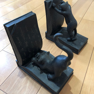 本立て　猫　未使用