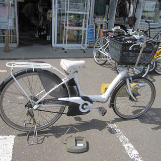 電動アシスト自転車 22インチ 電動自転車 ブリヂストン 白/ホワイト