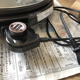 ホットプレートを売りますの画像