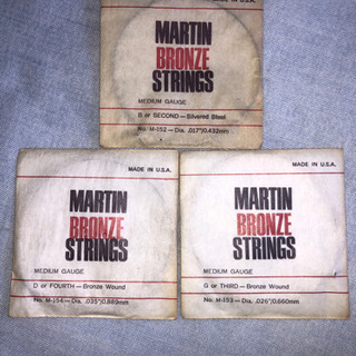 ギター　弦　3本セット