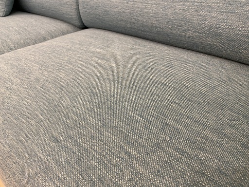 ニトリ ソファー 2～2.5P 2人掛け ブルー系 中古品