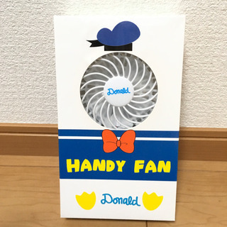 全品大幅値下中【新品】ドナルドダック　ハンディファン　扇風機
